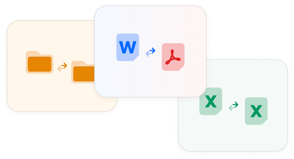 多檔案格式支援